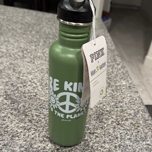 Klean Kanteen Victoria’s Secret PINK be kind to the planet thermos water bottle